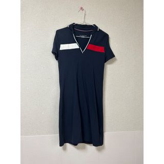 トミーヒルフィガー(TOMMY HILFIGER)のトミーヒルフィガー　TOMMY HILFIGER ポロシャツワンピース(ひざ丈ワンピース)