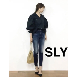 【最終】SLYJEANS  SLY スライ　ストレッチデニム スキニーパンツ