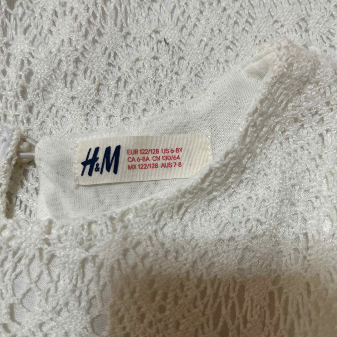 H&M(エイチアンドエム)のワンピース キッズ/ベビー/マタニティのキッズ服女の子用(90cm~)(ワンピース)の商品写真