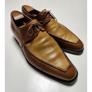 ベルルッティ(Berluti)の【美品】Berluti　アレッサンドロ　2アイレット　Uチップダービー　6.5(ドレス/ビジネス)