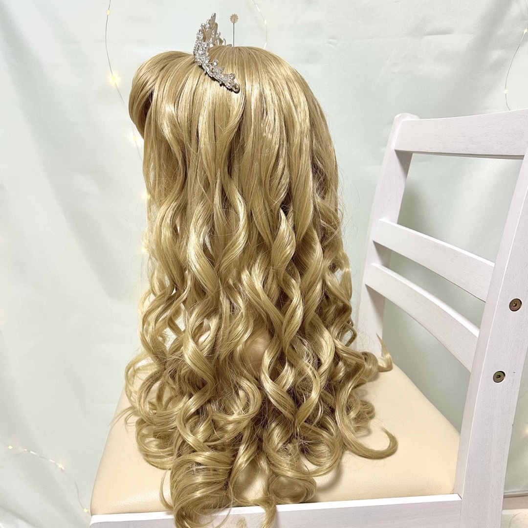 確認用、オーロラ姫、dハロ、オーロラ姫ウィッグの通販 by 確認用、オーロラ姫、dハロ、オーロラ姫ウィッグの通販 by