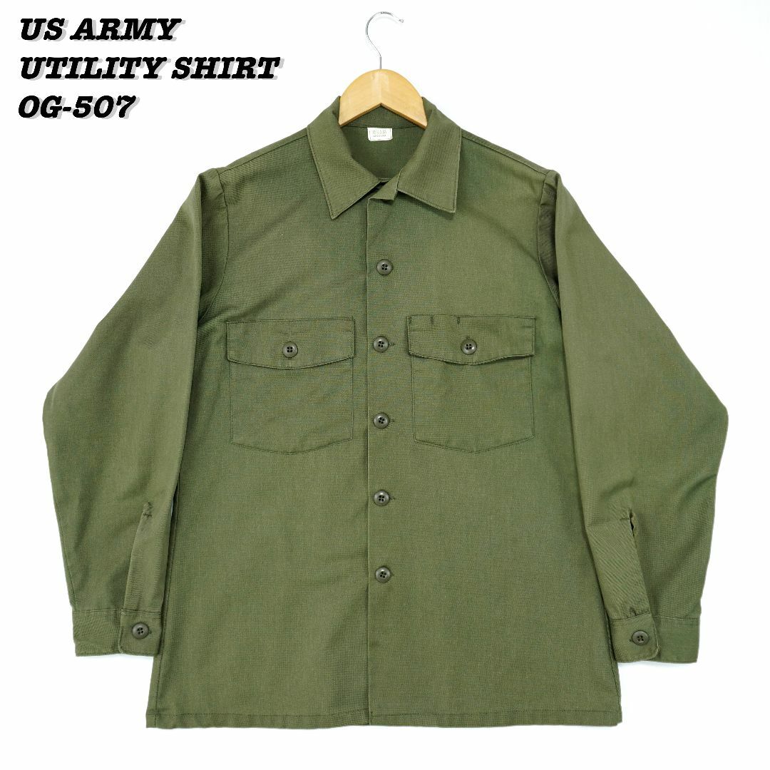 トップスUS ARMY UTILITY SHIRT OG-507 1987s