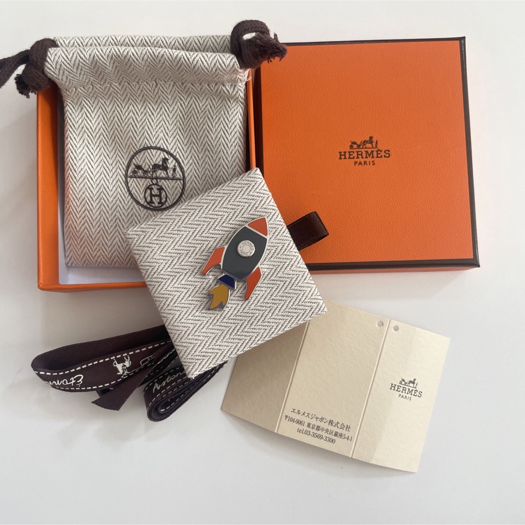 【ギフトにもおすすめ☆】HERMES ブローチ《シュヴァル》新品