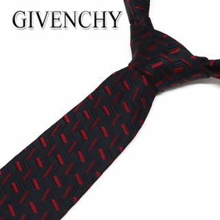 ジバンシィ(GIVENCHY)の美品 GIVENCHY GENTLEMAN ジバンシー ネクタイ 黒 ジバンシィ(ネクタイ)