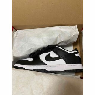 ナイキ(NIKE)のNIKE ダンクlow ホワイトアンドブラック(スニーカー)