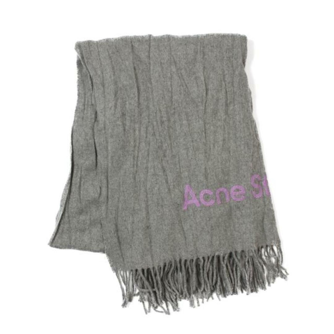 【新品未使用】 アクネストゥディオズ ACNE STUDIOS ストール 大判 マフラー ウール100% 幅70cm×全長200cm CA0107 【LIGHT GREY MELANGE】