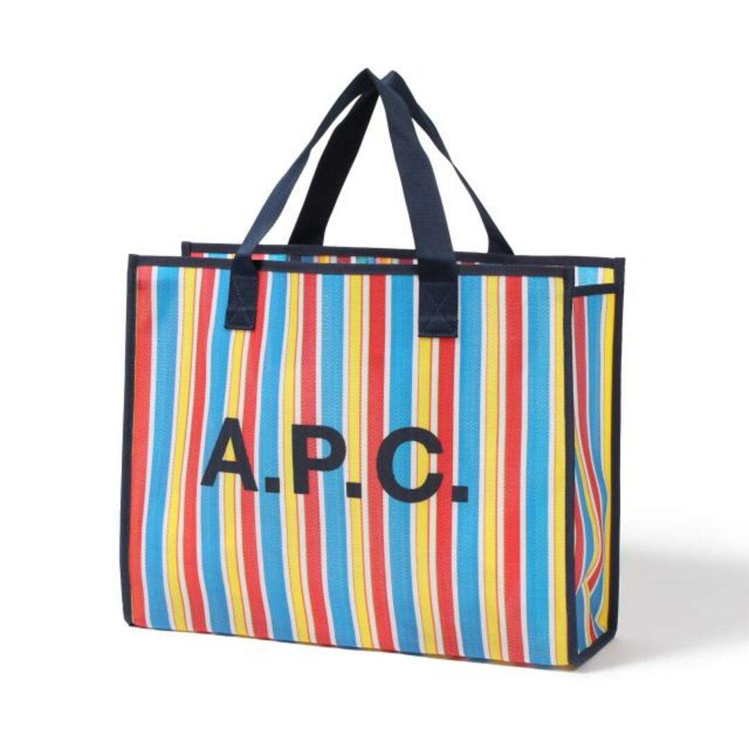 【新品未使用】 APC A.P.C. アーペーセー トートバッグ 大容量 SHOPPING JOHANNN PEAAAM61780 【SAA MULTICOLOR】