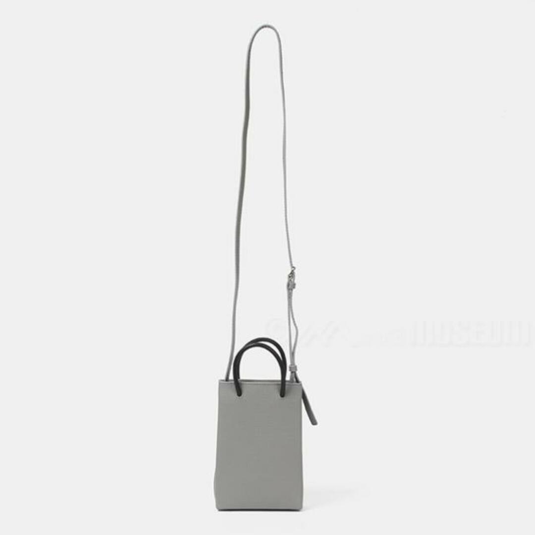 【新品未使用】 BALENCIAGA バレンシアガ スマホホルダー ショルダー ポーチ SHOPPING PHONE HOLDER 5938260AI2N 【BALENCIAGA GREY】