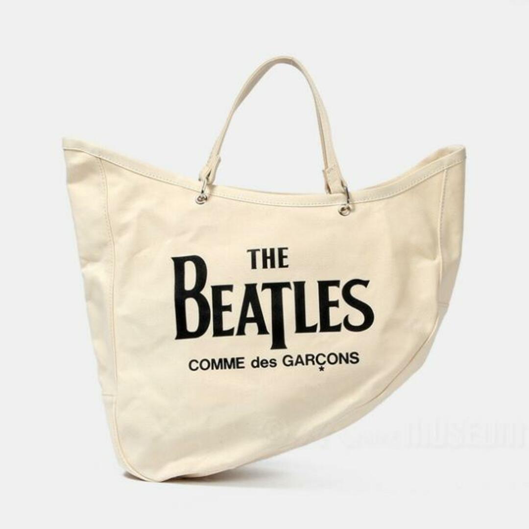 【新品未使用】 COMME des GARCONS コムデギャルソン ハンドバッグ トート BEATLES BAG ビートルズバッグ VT-K001 【WHITE】