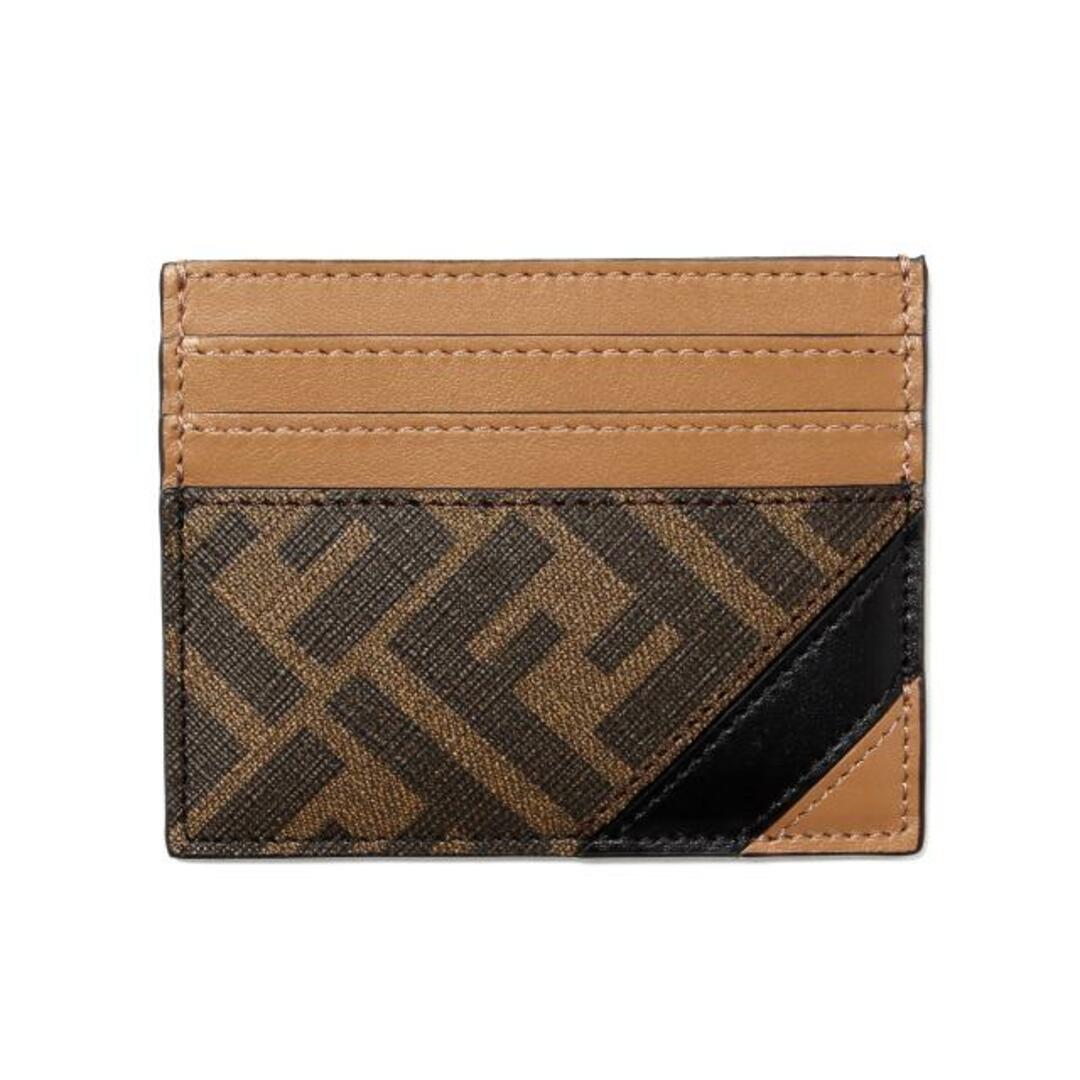 【新品未使用】 FENDI フェンディ Card holder カーホルダー カードケース 定期入れ パスケース 7M0164AJF8 【TABACCO】