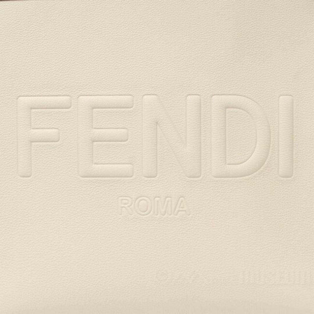 【新品未使用】 FENDI フェンディ トートバッグ ショルダー ゴー トゥ ショッパー ミディアム 7VA583AMAC 【WHITE】