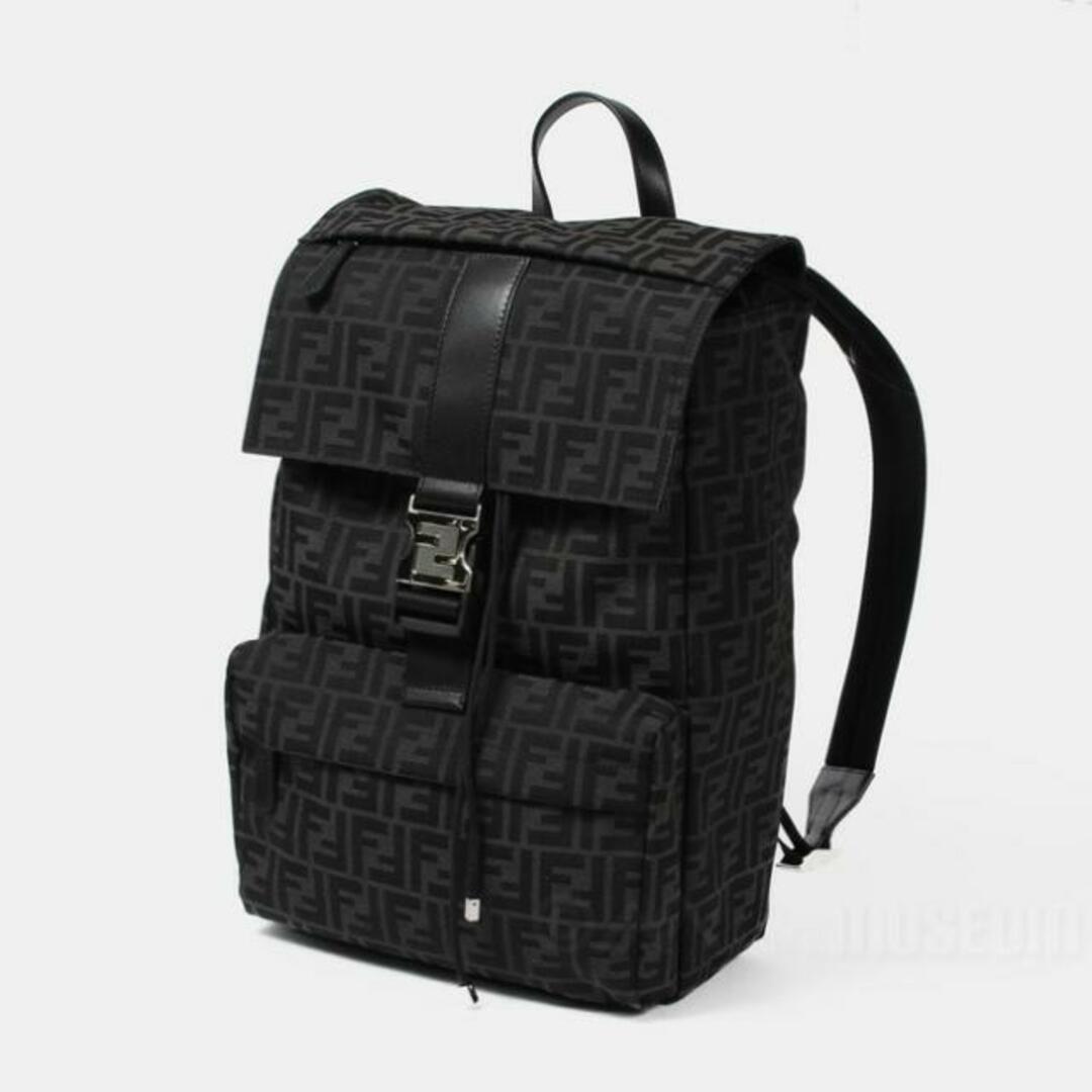 【新品未使用】 FENDI フェンディ リュック バックパック フェンディネス バックパック ミディアム 7VZ066AG0M 【GREY BLACK】