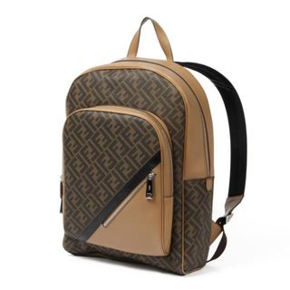 フェンディ(FENDI)の【新品未使用】 FENDI フェンディ リュック バックパック レザー ZAINO OVETTO FF NEW 7VZ074A9XS 【TABACCO】(バッグパック/リュック)