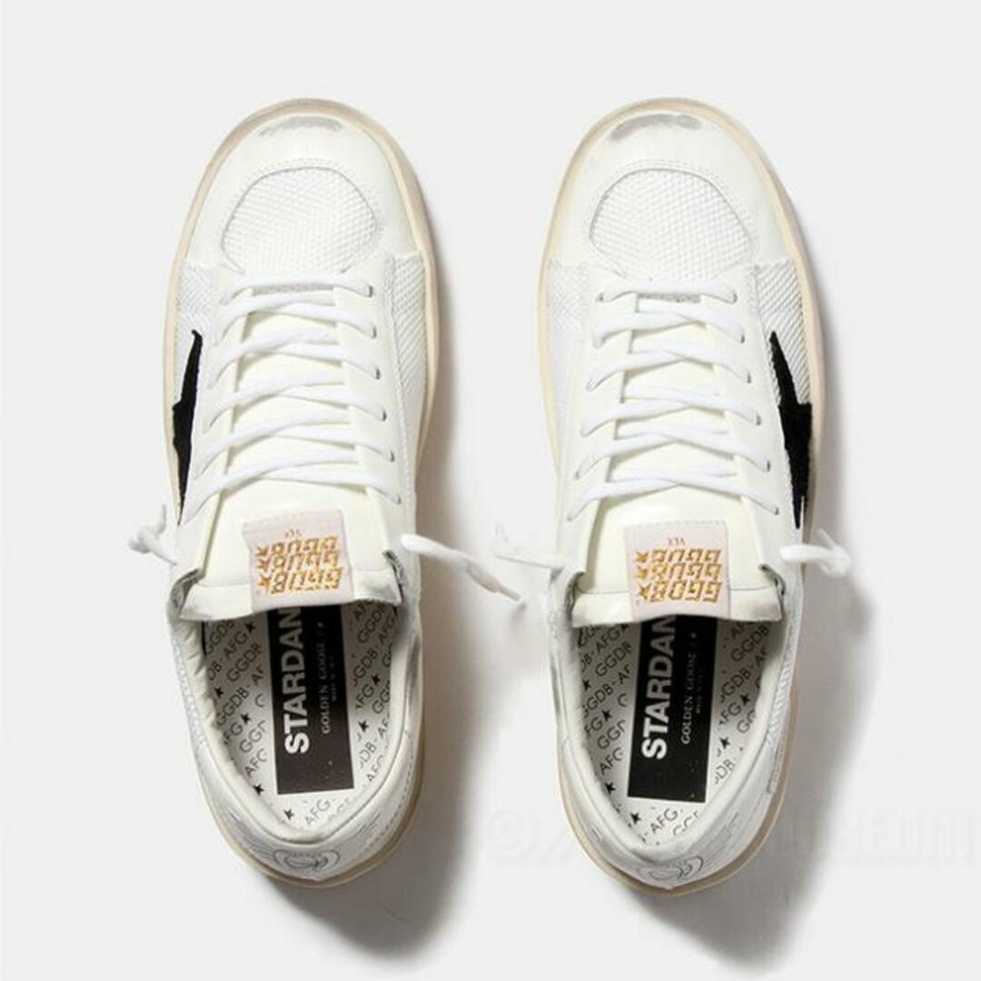 【新品未使用】 GOLDEN GOOSE ゴールデングース メンズ 靴 スニーカー STARDAN 白 ホワイト 全5サイズ GMF00328-F003028 【サイズ41/約26.5cm】
