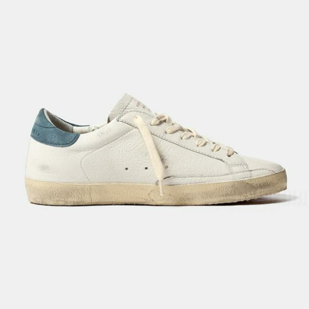 【新品未使用】 GOLDEN GOOSE ゴールデングース メンズ 靴 スニーカー SUPER STAR 白 ホワイト 全5サイズ GMF00101-F003202 【サイズ44/約28cm】