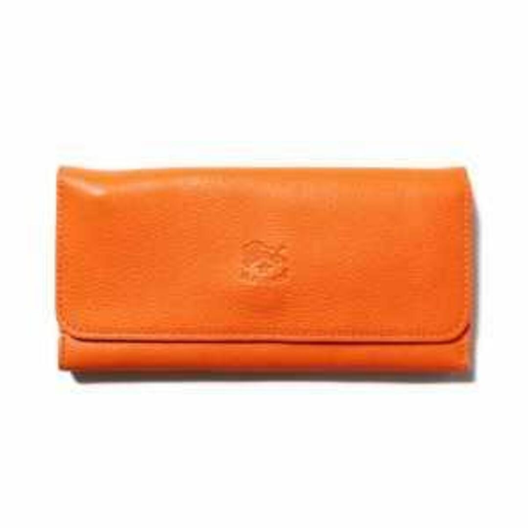 【新品未使用】 IL BISONTE イルビゾンテ 長財布 CONTINENTAL レザー SCW009-PV0005 C0775 【ORANGE】