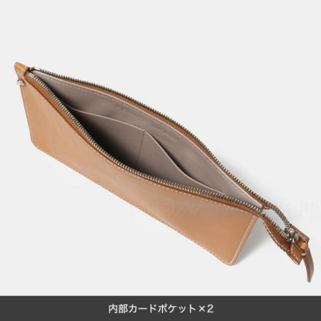 【新品未使用】 IL BISONTE イルビゾンテ バッグ ポーチ LYRA CASE VEGETABLE TANNED COWHIDE LEATHE レザー BCL030-PI0008 Fifty On 創業50周年記念 【CASTAGNO ROSA】