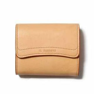 【新品未使用】 ［イルビゾンテ 財布 三つ折り］IL BISONTE イルビゾンテ 三つ折り 財布 WALLET レザー SMW002PO0001