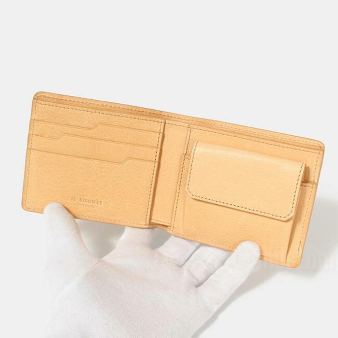 【新品未使用】 IL BISONTE イルビゾンテ 財布 ウォレット BIFOLD WALLET SBW061-PVX001 【NATURALE】