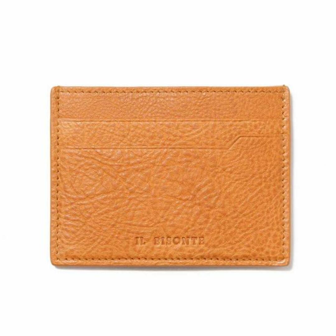 【新品未使用】 IL BISONTE イルビゾンテ クレジットカードケース 名刺入れ CARD CASE SCC094-POX001 【NATURALE】