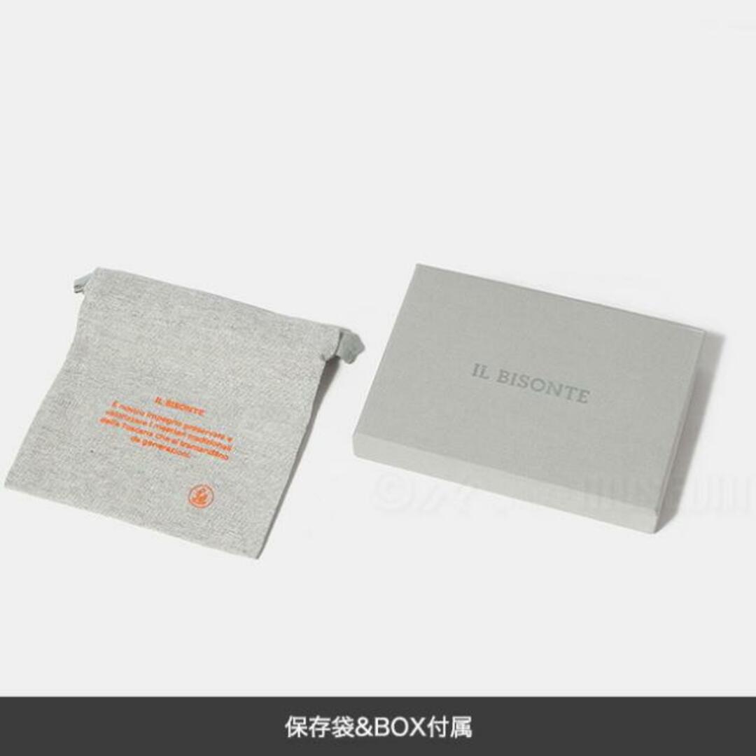 【新品未使用】 IL BISONTE イルビゾンテ クレジットカードケース 名刺入れ CARD CASE SCC096-POX001 【SEPPIA】