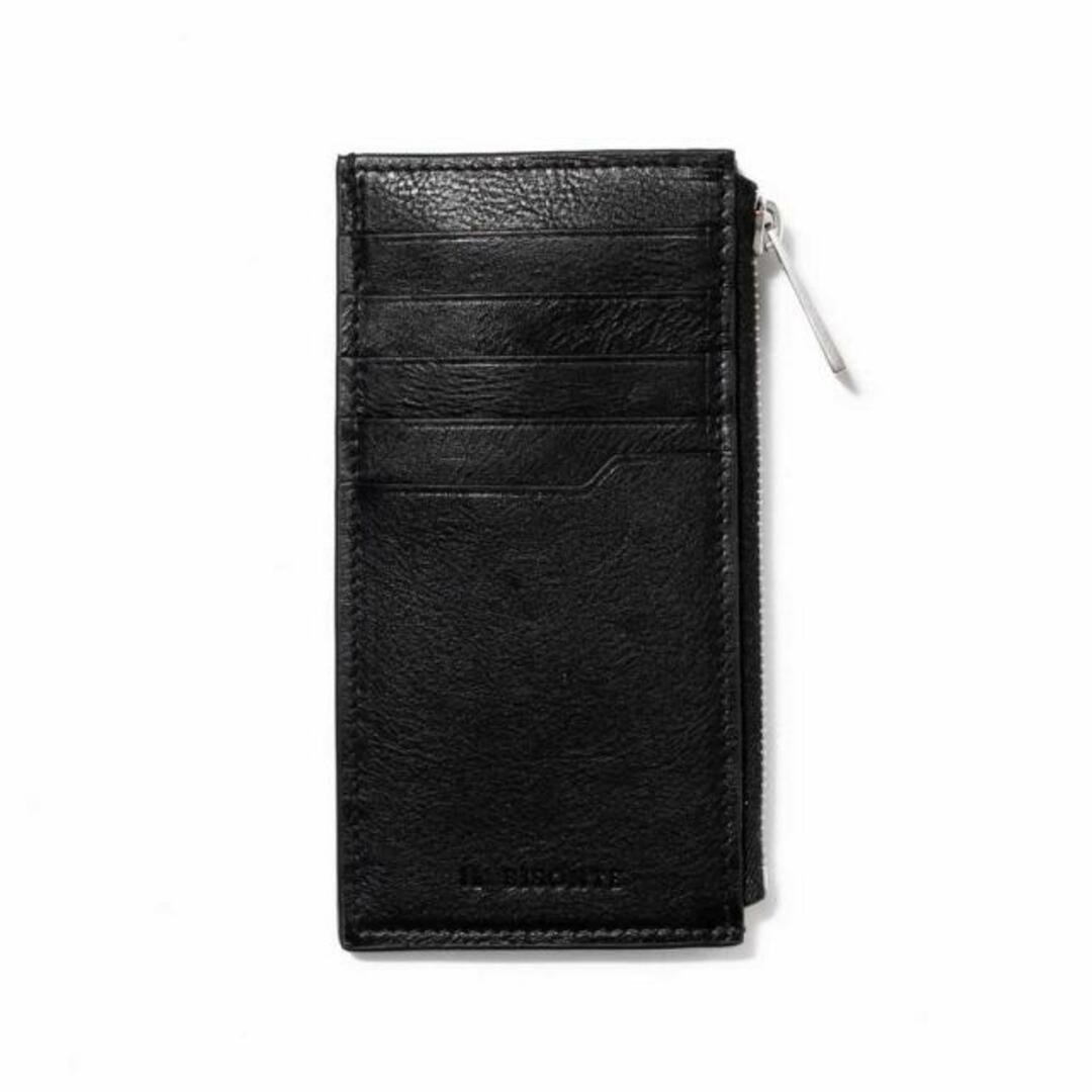 【新品未使用】 IL BISONTE イルビゾンテ 財布 小銭入れ ウォレット VERTICAL WALLET SVW001-POX001 フラグメントケース 【NERO】