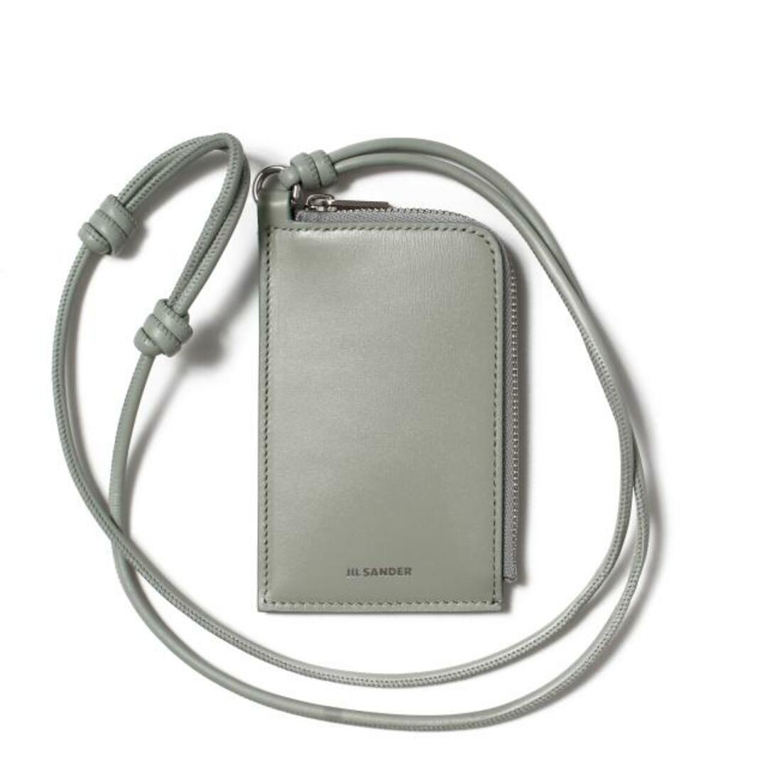 【新品未使用】 JIL SANDER ジルサンダー ENVELOPE CARD HOLDE エンベロープカードホルダー フラグメントケース カードウォレット レザー J07UI0004P5354 【SEA FOAM】