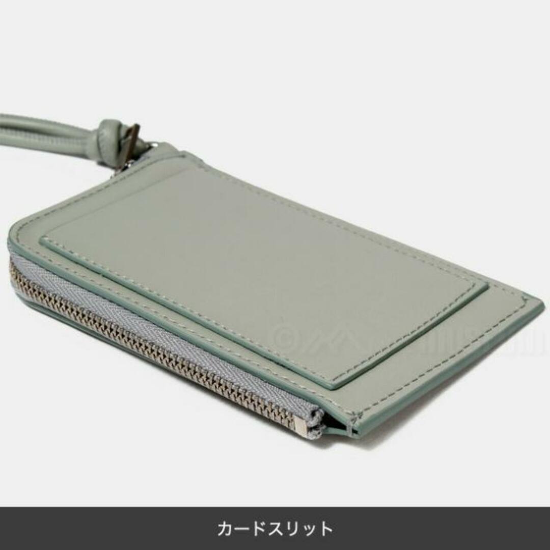 【新品未使用】 JIL SANDER ジルサンダー ENVELOPE CARD HOLDE エンベロープカードホルダー フラグメントケース カードウォレット レザー J07UI0004P5354 【SEA FOAM】