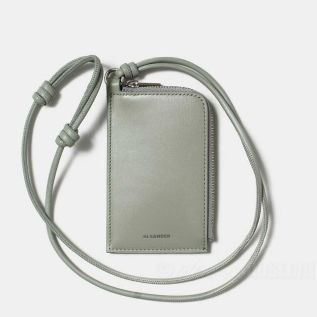 【新品未使用】 JIL SANDER ジルサンダー ENVELOPE CARD HOLDE エンベロープカードホルダー フラグメントケース カードウォレット レザー J07UI0004P4841 【ACORN】