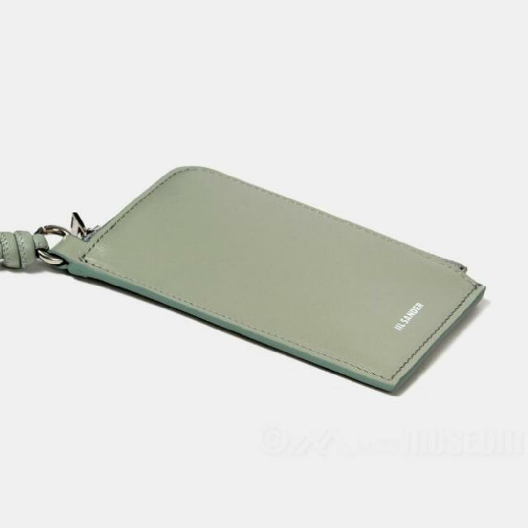 【新品未使用】 JIL SANDER ジルサンダー ENVELOPE CARD HOLDE エンベロープカードホルダー フラグメントケース カードウォレット レザー J07UI0004P4841 【ACORN】