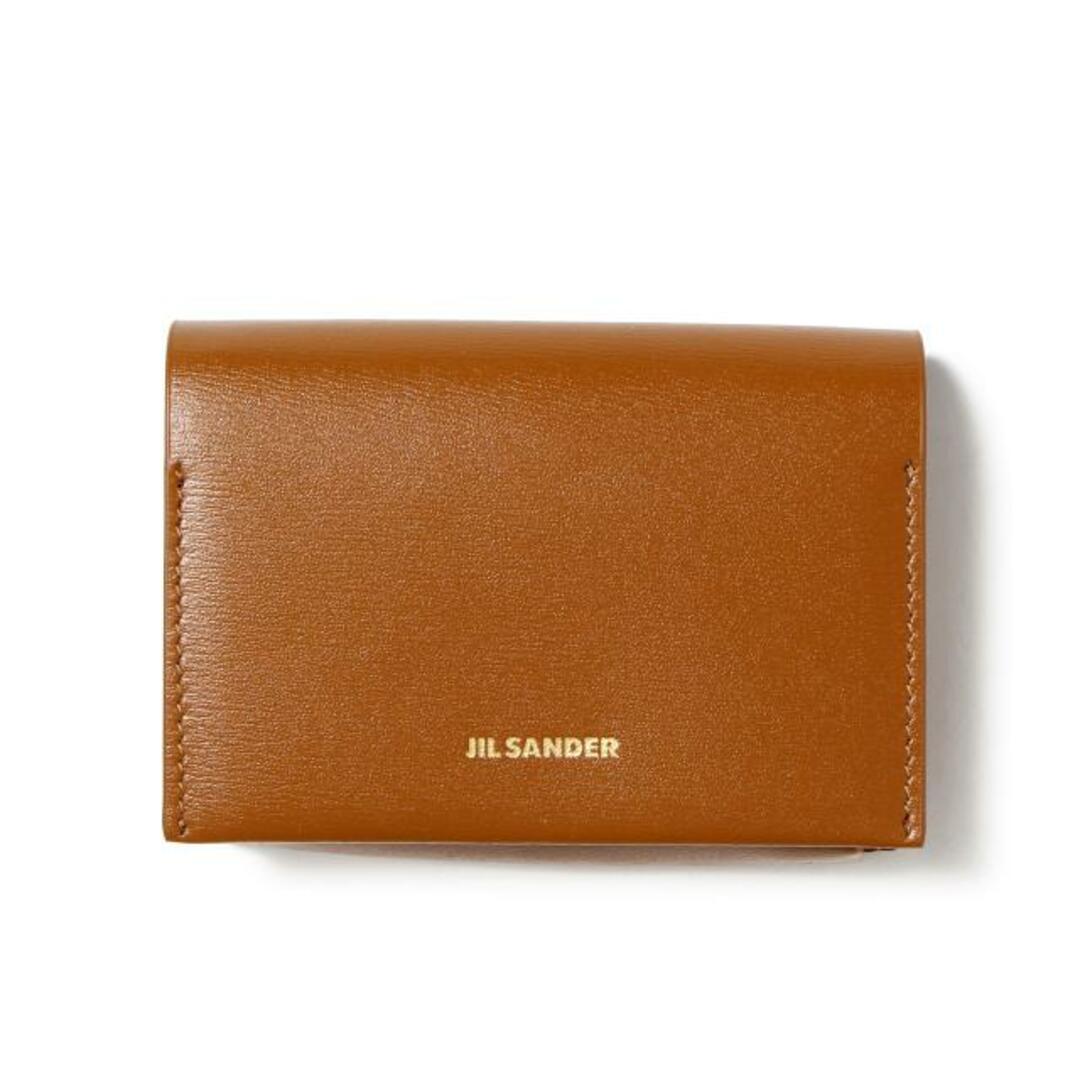 【新品未使用】 JIL SANDER ジルサンダー CARD HOLDER カードホルダー 名刺入れ カードケース レザー J07UI0010P4840 【ACORN】