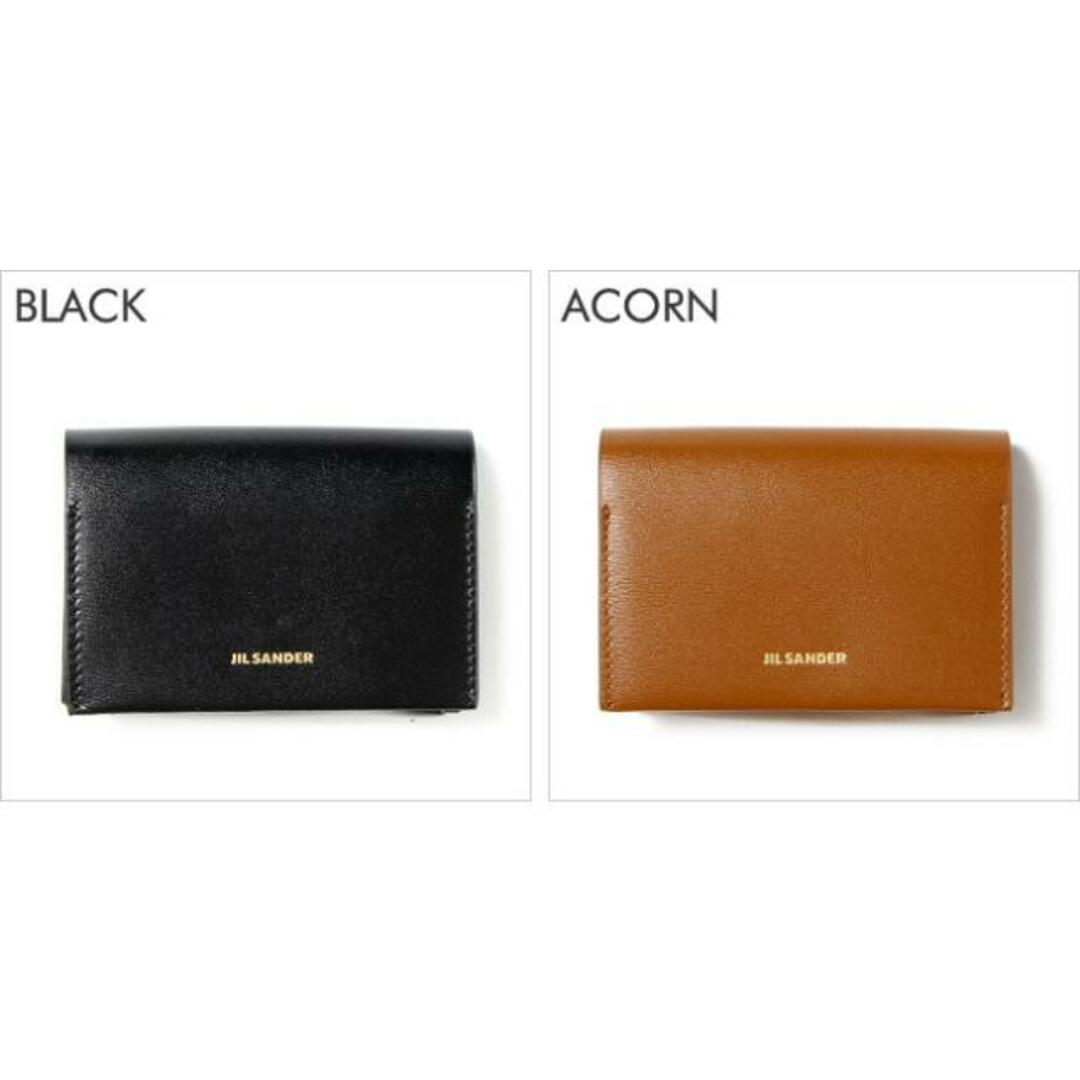 【新品未使用】 JIL SANDER ジルサンダー CARD HOLDER カードホルダー 名刺入れ カードケース レザー J07UI0010P4840 【ACORN】