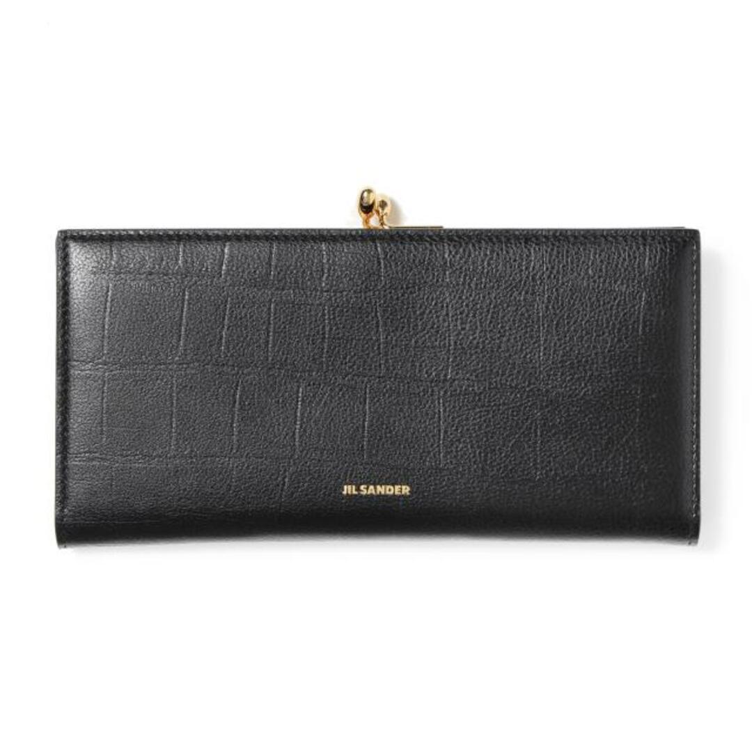 【新品未使用】 JIL SANDER ジルサンダー GOJI PURSE MEDIUM ゴジパーズ ミディアム 長財布 ウォレット レザー J07UI0014P5361 【BLACK】