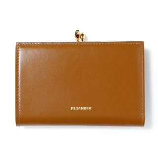 ジルサンダー(Jil Sander)の【新品未使用】 JIL SANDER ジルサンダー GOJI PURSE SMALL ゴジパーズ スモール 二つ折り財布 レザー J07UI0015P4840 【ACORN】(財布)