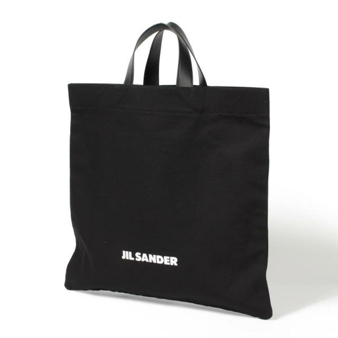 【新品未使用】 JIL SANDER ジルサンダー Flat Shopper Square フラットショッパー スクエア トート ハンドバッグ J25WC0005P4863 【BLACK】