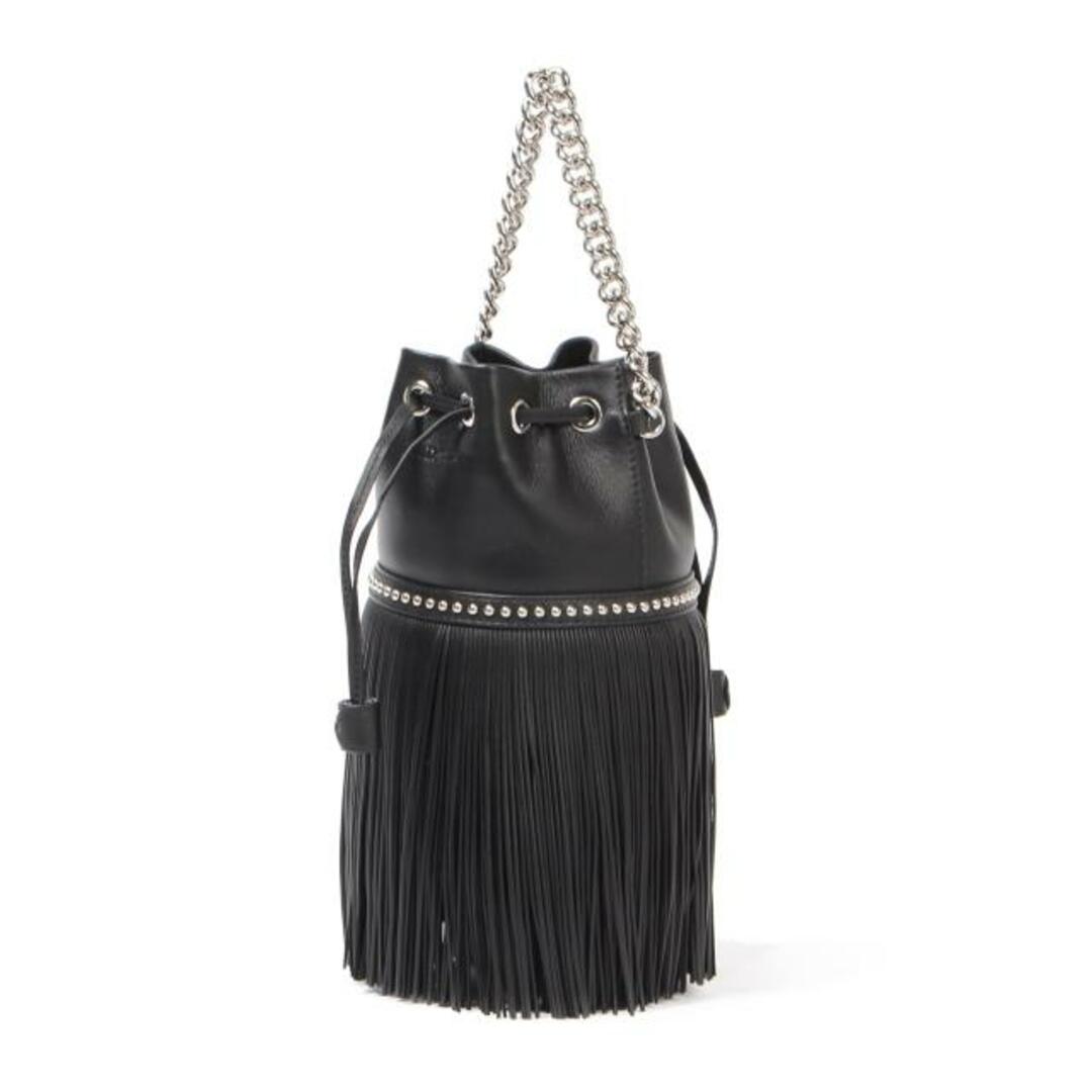 サイズ単位【新品未使用】 J&M Davidson ジェイアンドアンドエムデビッドソン バッグ MINI FRINGE CARNIVAL WITH STUDS LMNC-1XX-SCNP 【BLACK】