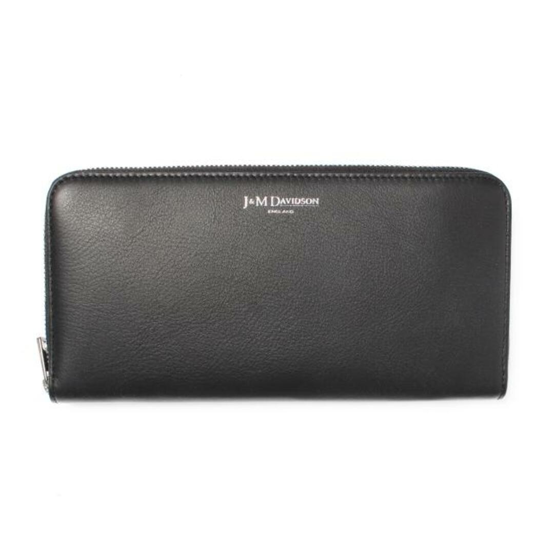 【新品未使用】 J&M Davidson ジェイアンドアンドエムデビッドソン 財布 ZIP AROUND WALLET SZAW-0XX-SCXX 【BLACK】