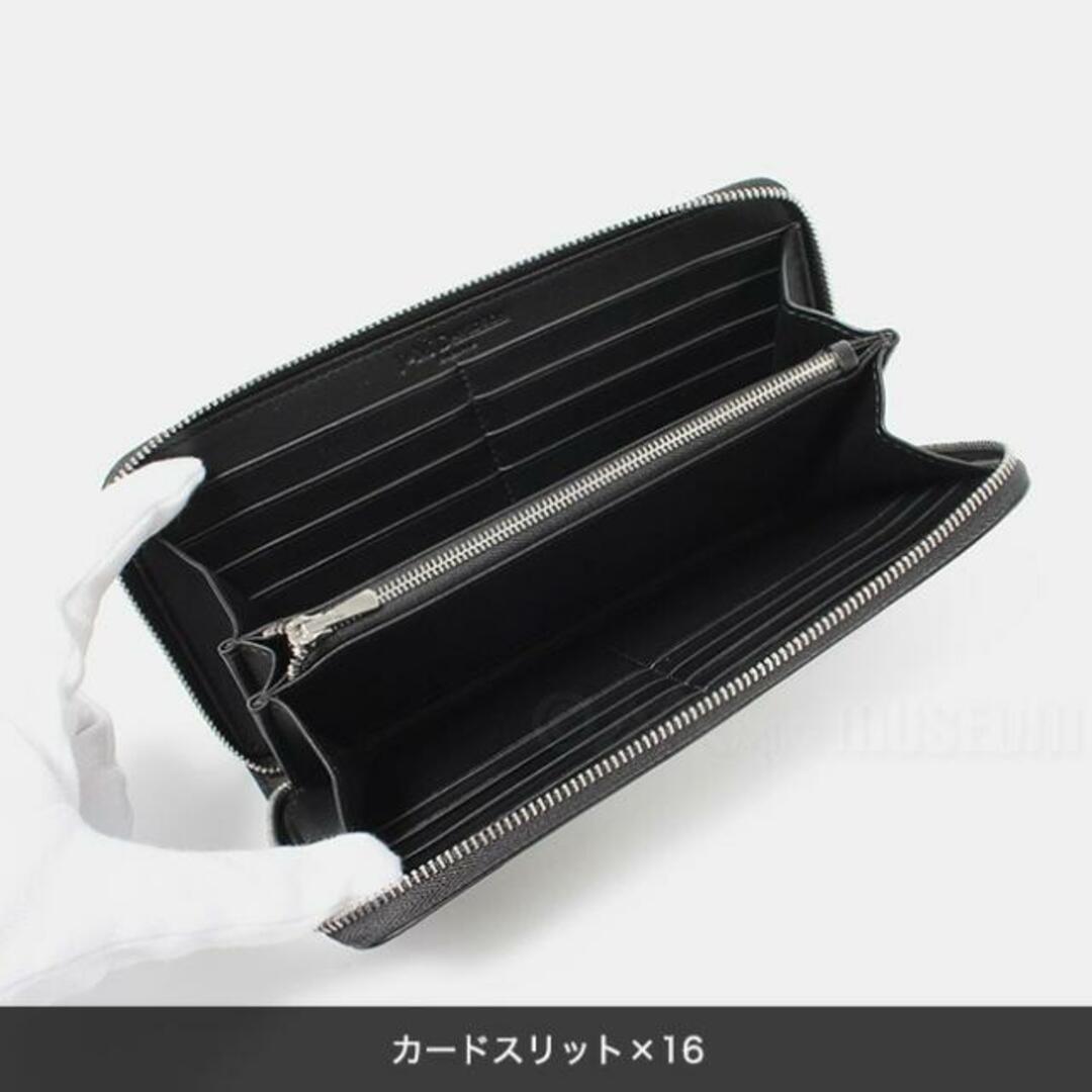 【新品未使用】 J&M Davidson ジェイアンドアンドエムデビッドソン 財布 ZIP AROUND WALLET SZAW-0XX-SCXX 【BLACK】