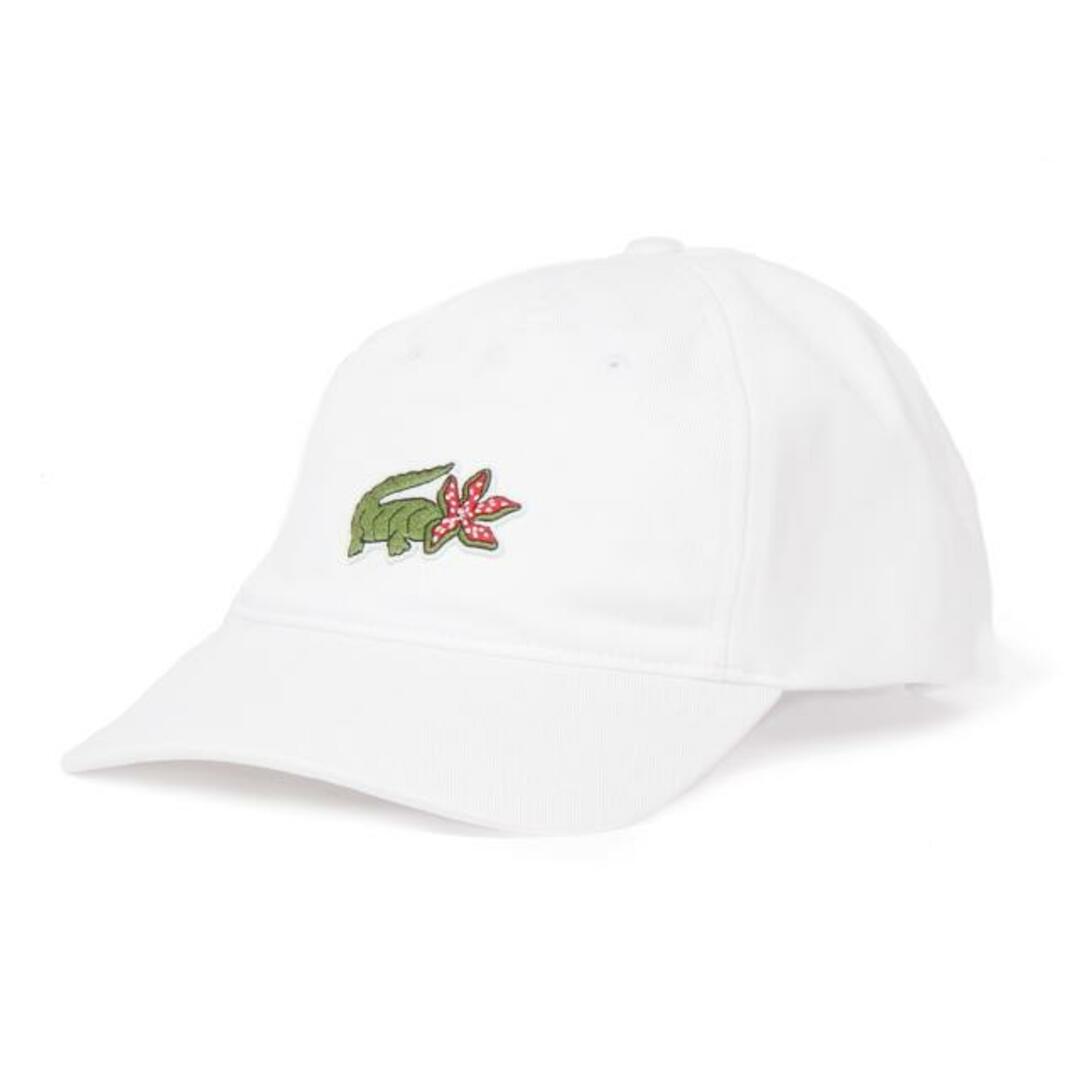 【新品未使用】 Lacoste ラコステ 帽子 　 Lacoste x Netflix アレンジワニロゴキャップ RK7743 【WHITE/STRANGER THINGS】