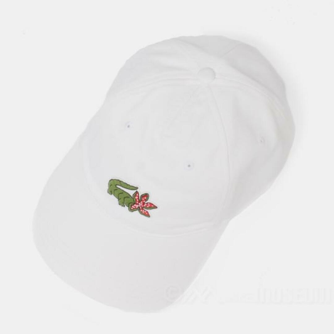 LACOSTE(ラコステ)の【新品未使用】 Lacoste ラコステ 帽子 　 Lacoste x Netflix アレンジワニロゴキャップ RK7743 【WHITE/STRANGER THINGS】 メンズの帽子(キャップ)の商品写真