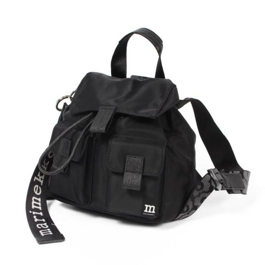 【新品未使用】 marimekko マリメッコ リュック バックパック EVERYTHING BACKPACK S SOLID 091199 【BLACK】