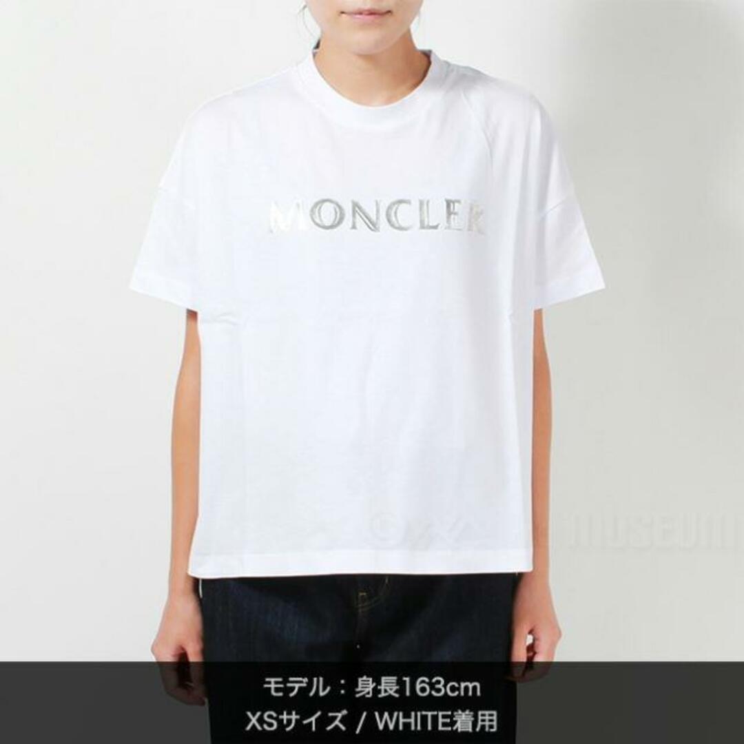 【新品未使用】 MONCLER モンクレール レディース Tシャツ カットソー 半袖 GIROCOLLO 全2サイズ 8C704 10 V8094 001 【S】