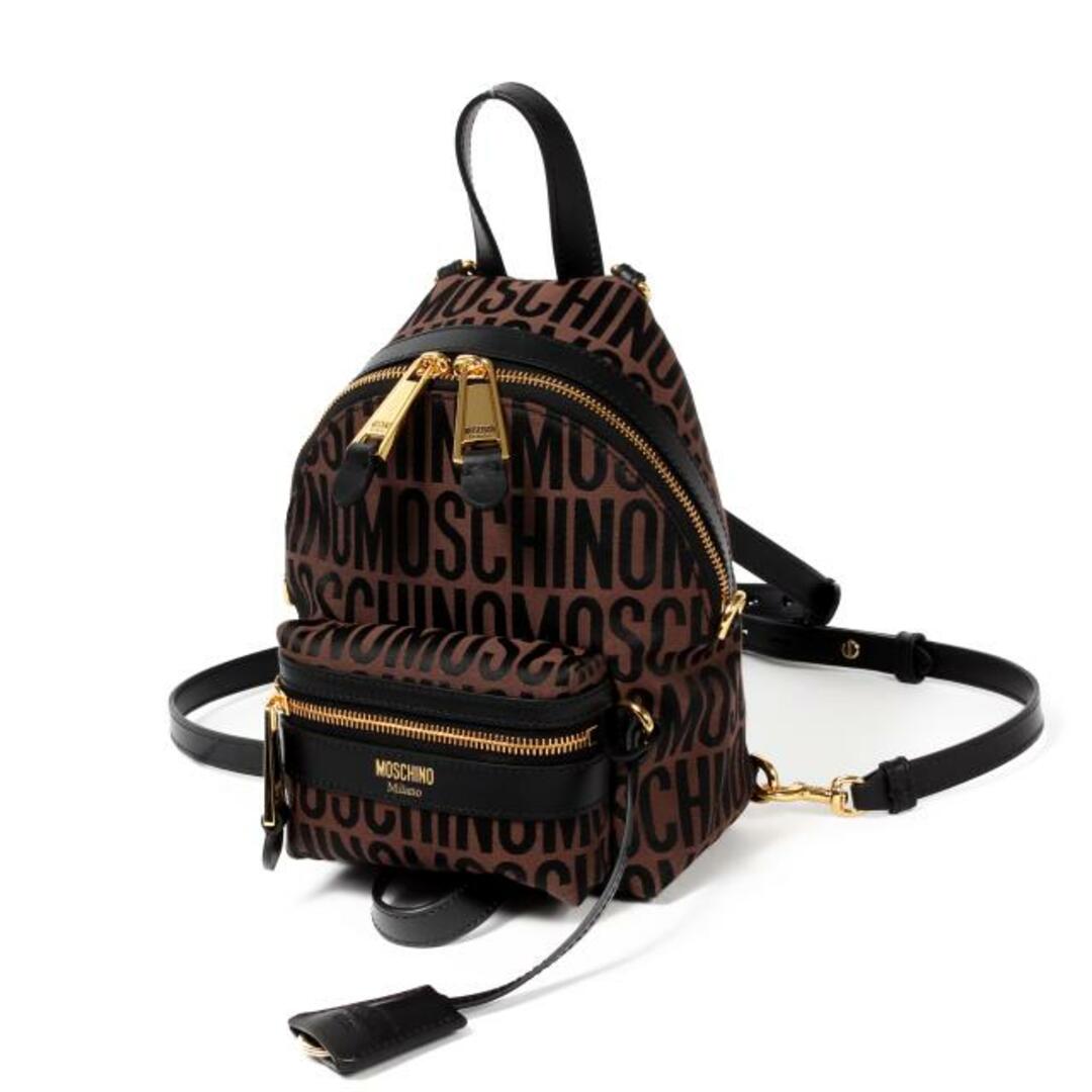 MOSCHINO モスキーノ レディース リュックサック バックパック ロゴ ...