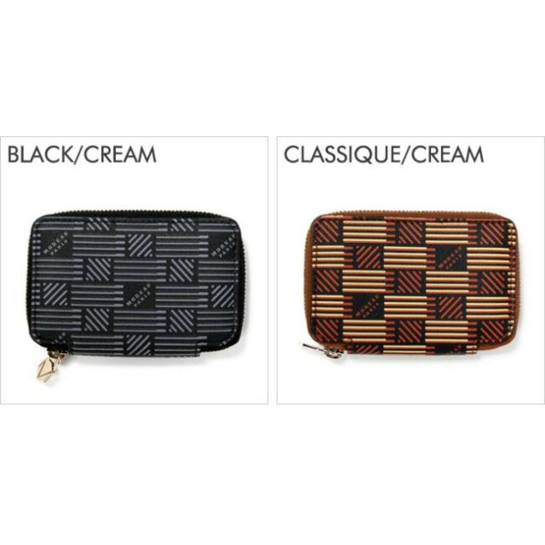 【新品未使用】 Moreau Paris モローパリ コインケース 折りたたみ財布 ZIP MINI WALLET MINZIP BBPRCALF 【CLASSIQUE/CREAM】