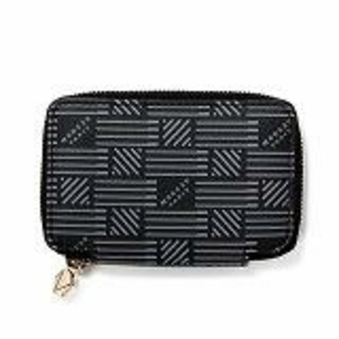 【新品未使用】 Moreau Paris モローパリ コインケース 折りたたみ財布 ZIP MINI WALLET MINZIP BBPRCALF 【BLACK/CREAM】