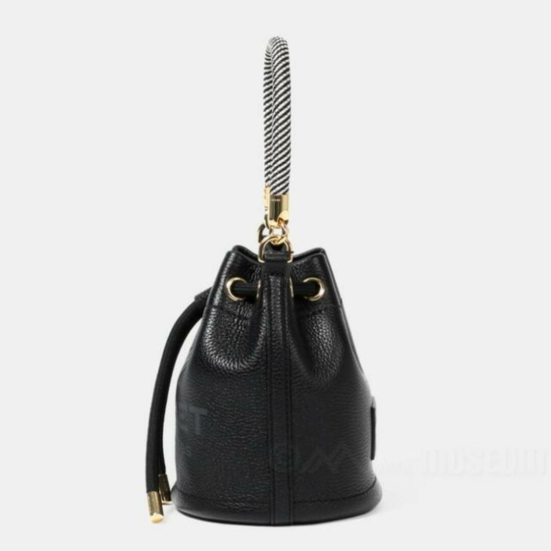 【新品未使用】 MARC JACOBS マークジェイコブス ハンドバッグ ショルダー THE LEATHER MICRO BUCKET BAG ザ  レザーバケットバッグマイクロ レザー 2S3HCR058H03 【BLACK】