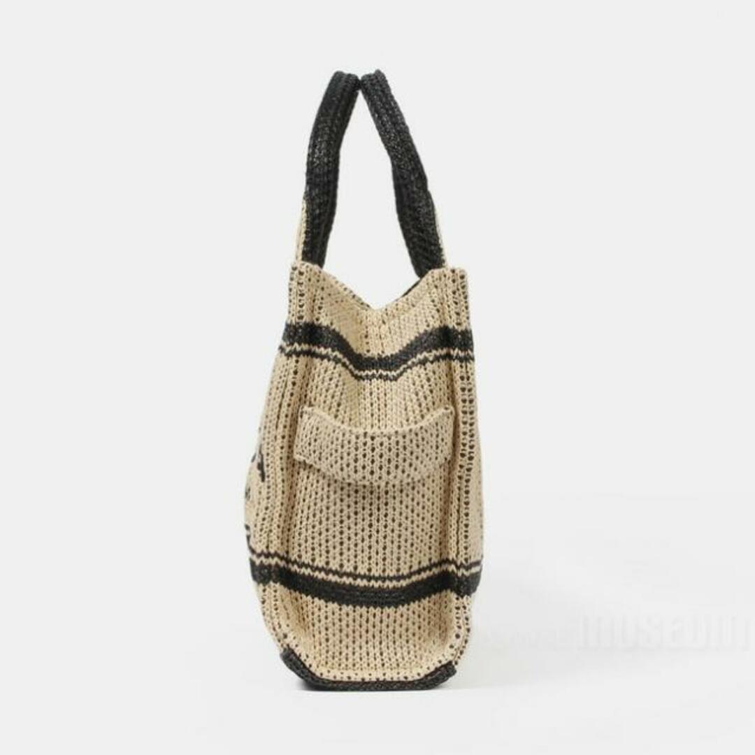 【新品未使用】 MARC JACOBS マークジェイコブス トート ショルダー THE STRAW JACQUARD MEDIUM TOTE BAG ザ ストロージャカードトートバッグミディアム H069M06PF22 【NATURAL】