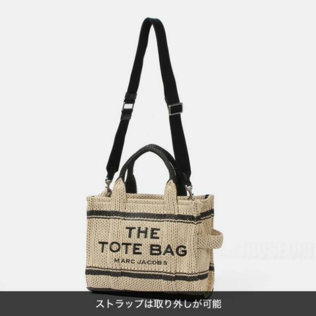 【新品未使用】 MARC JACOBS マークジェイコブス トート ショルダー THE STRAW JACQUARD MEDIUM TOTE BAG ザ ストロージャカードトートバッグミディアム H069M06PF22 【NATURAL】