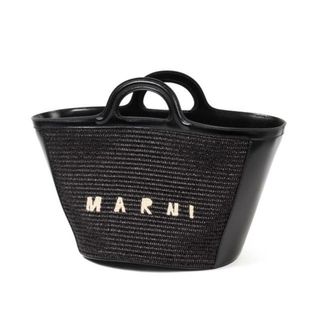 マルニ(Marni)の【新品未使用】 MARNI マルニ TROPICALIA BAG SMALL ハンドバッグ トート ショルダー BMMP0068Q0P3860 【BLACK】(ハンドバッグ)