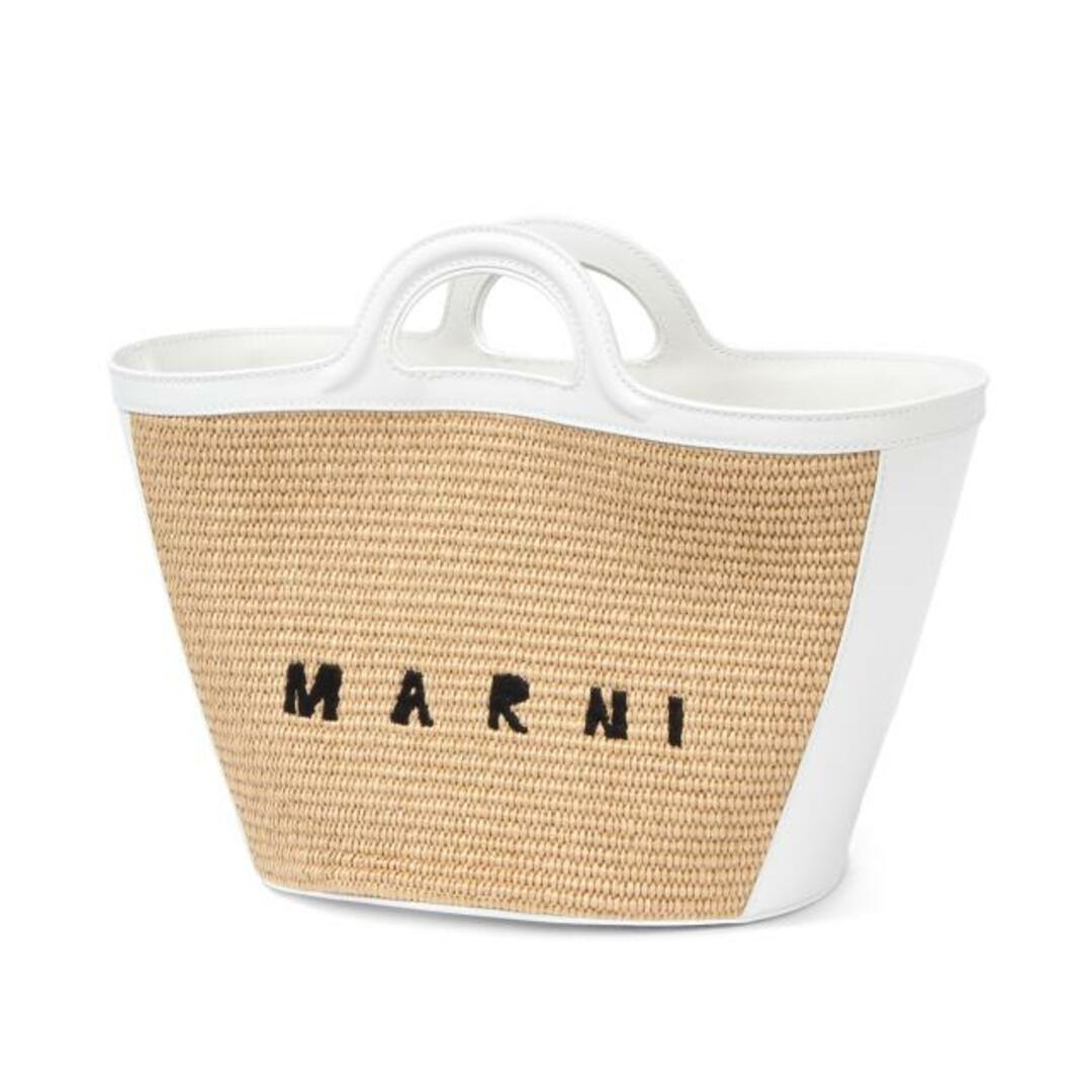 【新品未使用】 MARNI マルニ TROPICALIA BAG SMALL ハンドバッグ トート ショルダー BMMP0068Q0P3860 【SAND STORM/LILY WHITE】